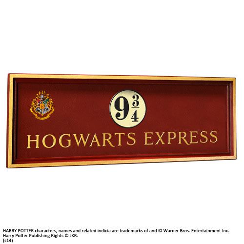 SU ORDINAZIONE Harry Potter Wall Plaque Hogwarts Express 56 x 20 cm ESAURITO