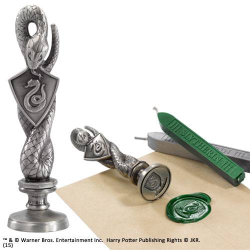 AUF BESTELLUNG Harry Potter Wachsstempel Slytherin 10 cm