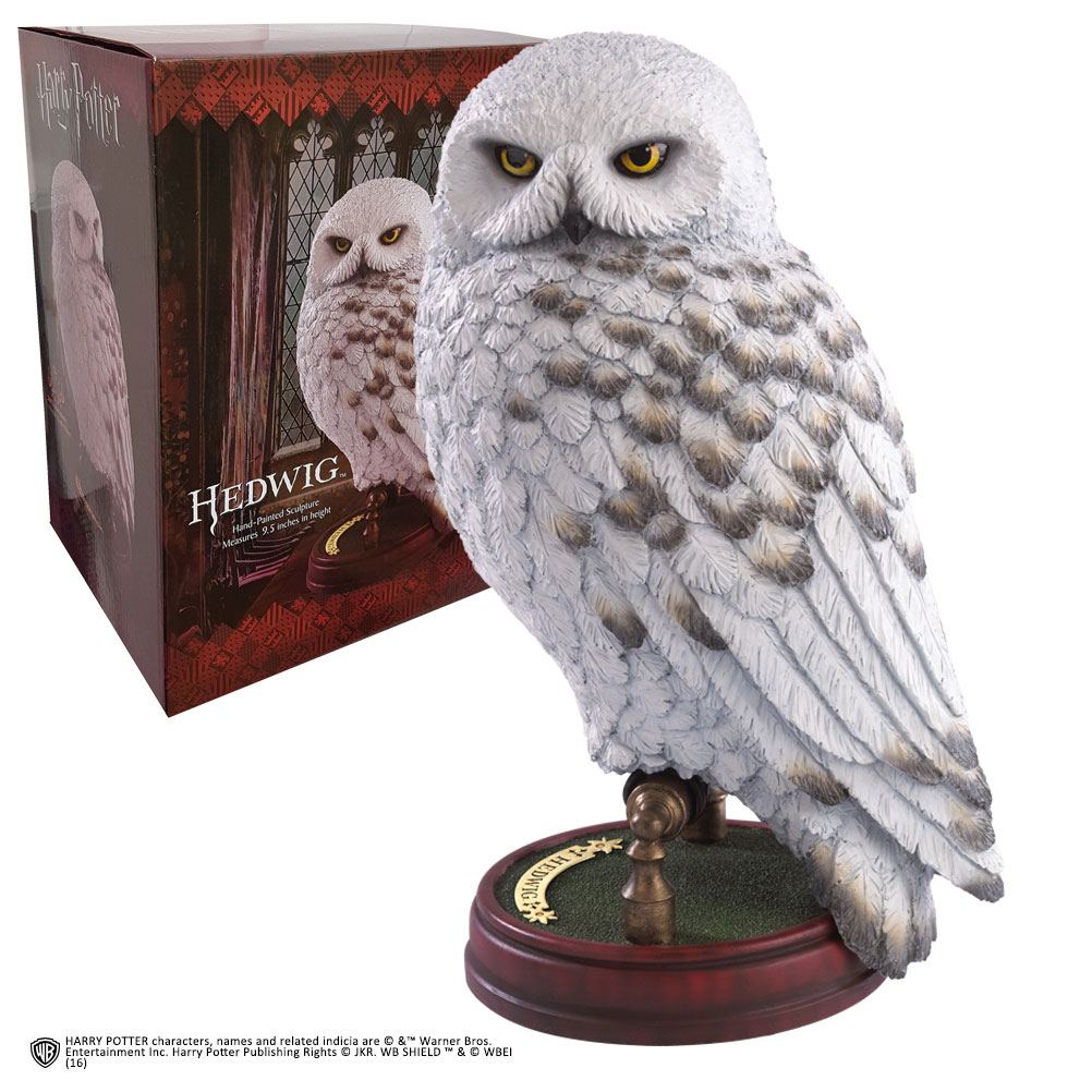 🧪 LAB | SU ORDINAZIONE Harry Potter Magical Creatures Statue Hedwig 24 cm