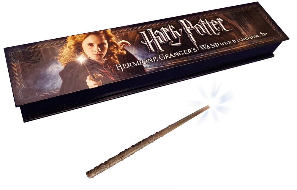 AUF BESTELLUNG Harry Potter Leuchtstab Hermine Granger 38 cm