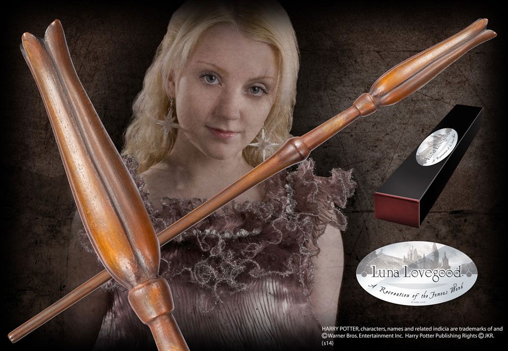 AUF BESTELLUNG Harry Potter Zauberstab Luna Lovegood (Charakter-Edition)