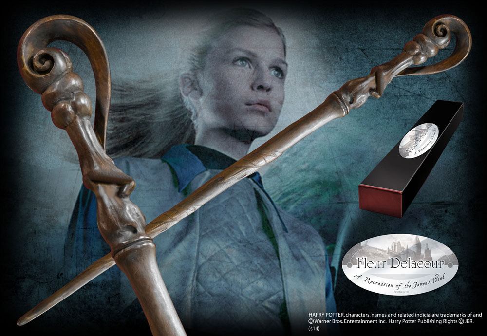 AUF BESTELLUNG gefertigter Harry Potter Zauberstab Fleur Delacour (Charakter-Edition)