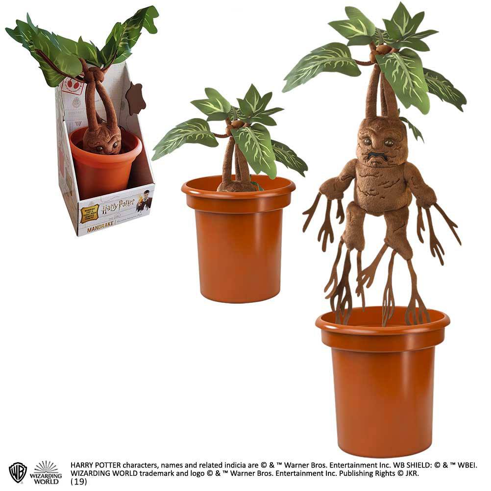 🧪 LAB | SU ORDINAZIONE Harry Potter Interactive Plush Figure Mandrake 30 cm