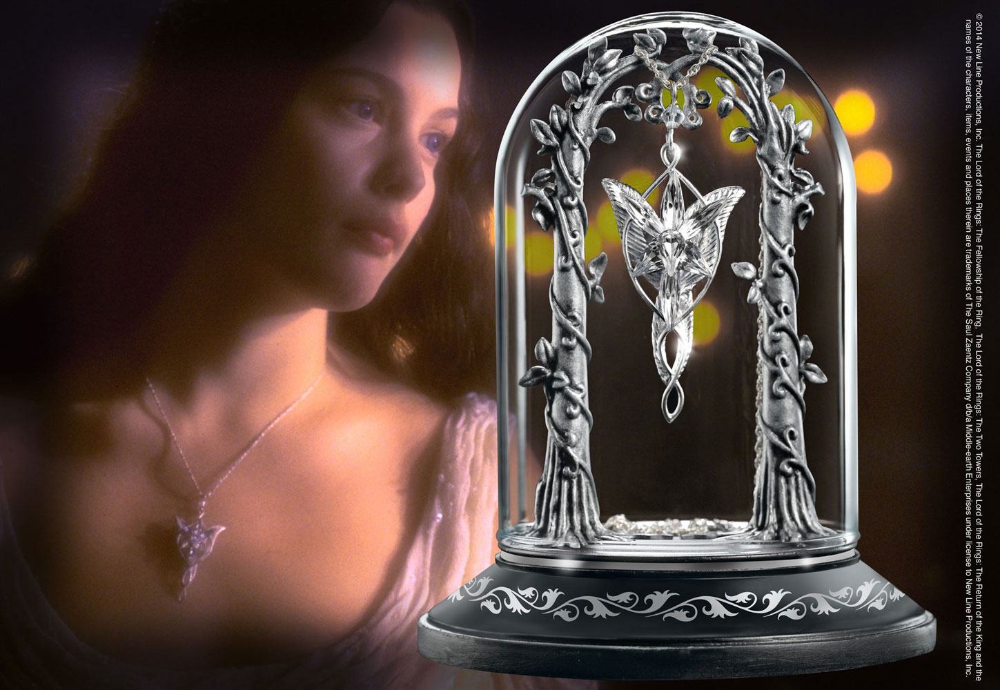 SU ORDINAZIONE Lord of the Rings Display for the Evenstar Pendant