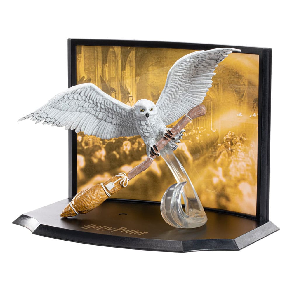 AUF BESTELLUNG HERGESTELLT Harry Potter Spielzeugschatzstatue Hedwig Hedwigs Sonderlieferung 11 cm