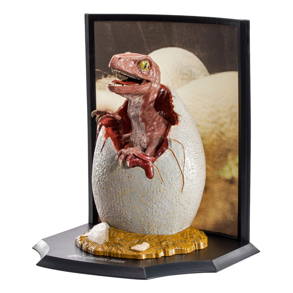 🧪 LAB | SU ORDINAZIONE Jurassic Park Toyllectible Treasure Statue Raptor Egg Life Finds A Way 12 cm