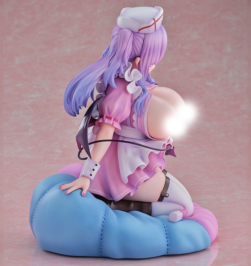 PREORDINE 03/2026 Comic Unreal PVC Statue 1/6 Ayano Nanamori Jiraikei Succubus Nurse Illustrated by Siokonbu 20 cm (18+) (PREORDINE NON CANCELLABILE)