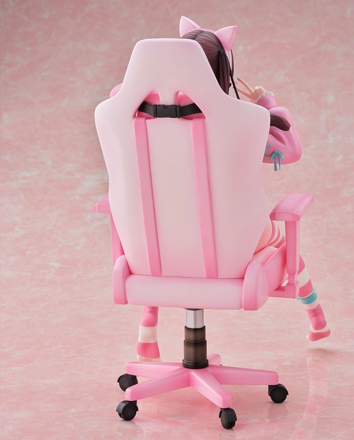 PREORDINE 04/2026 Comic Unreal PVC Statue 1/6 The Bewitching Landmine-Type Catgirl Streamer, Kuro Illustrated by Danimaru 22 cm (18+)(PREORDINE NON CANCELLABILE)