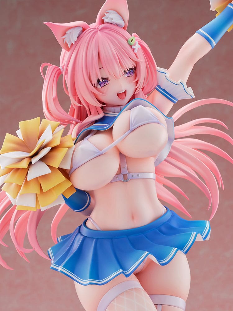 PREORDINE+ 10/2026 (NON CANCELLABILE) Original Character Statue 1/5 Kemomimi Cheer Girl illustration by Yatanuki Kei DX Version 35 cm (18+)