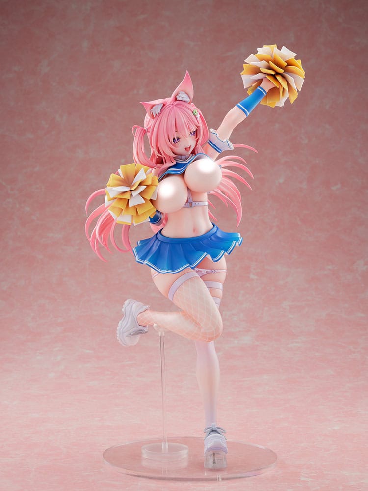 PREORDINE+ 10/2026 (NON CANCELLABILE) Original Character Statue 1/5 Kemomimi Cheer Girl illustration by Yatanuki Kei DX Version 35 cm (18+)