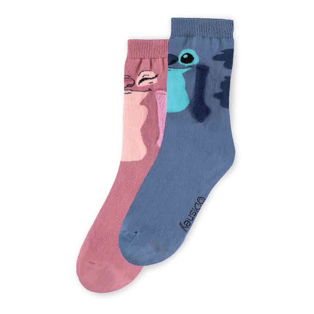 SU ORDINAZIONE Lilo & Stitch Socks Let's Hold Hands 43-46 *PREZZO SPECIALE*