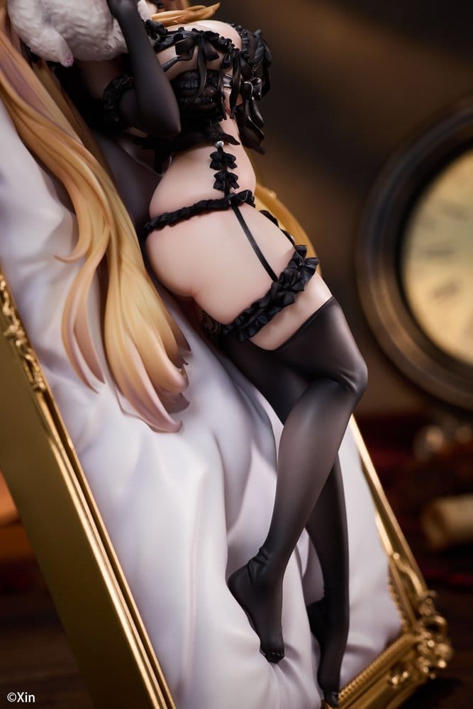 PREORDINE+ 02/2028 Original Character PVC Figure 1/7 Stella Black Cat Ver. Illustrated by Xin 27 cm