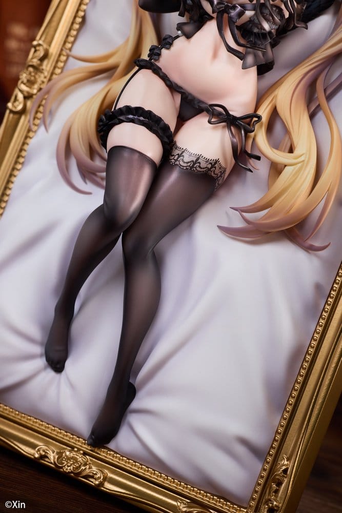PREORDINE+ 02/2028 Original Character PVC Figure 1/7 Stella Black Cat Ver. Deluxe Edition 27 cm