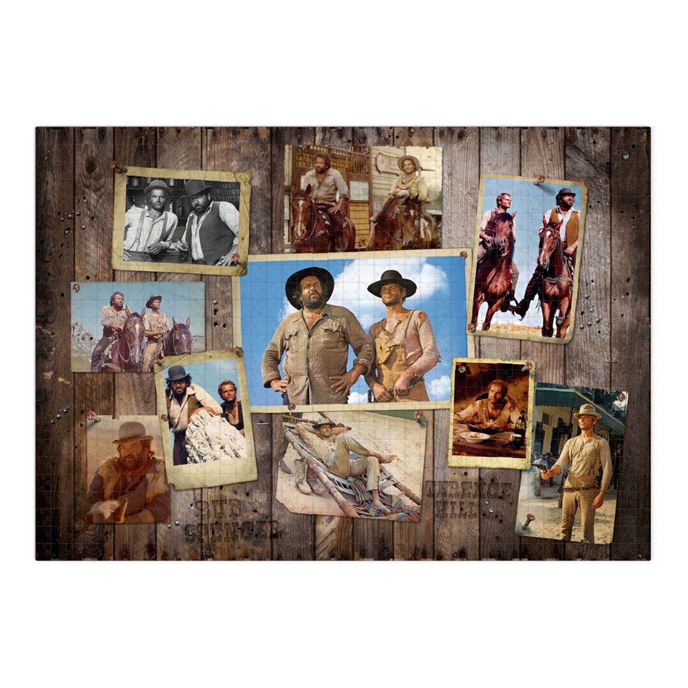 MADE TO ORDER Bud Spencer &amp; Terence Hill Jigsaw Puzzle Western Photo Wall (1000 pieces)