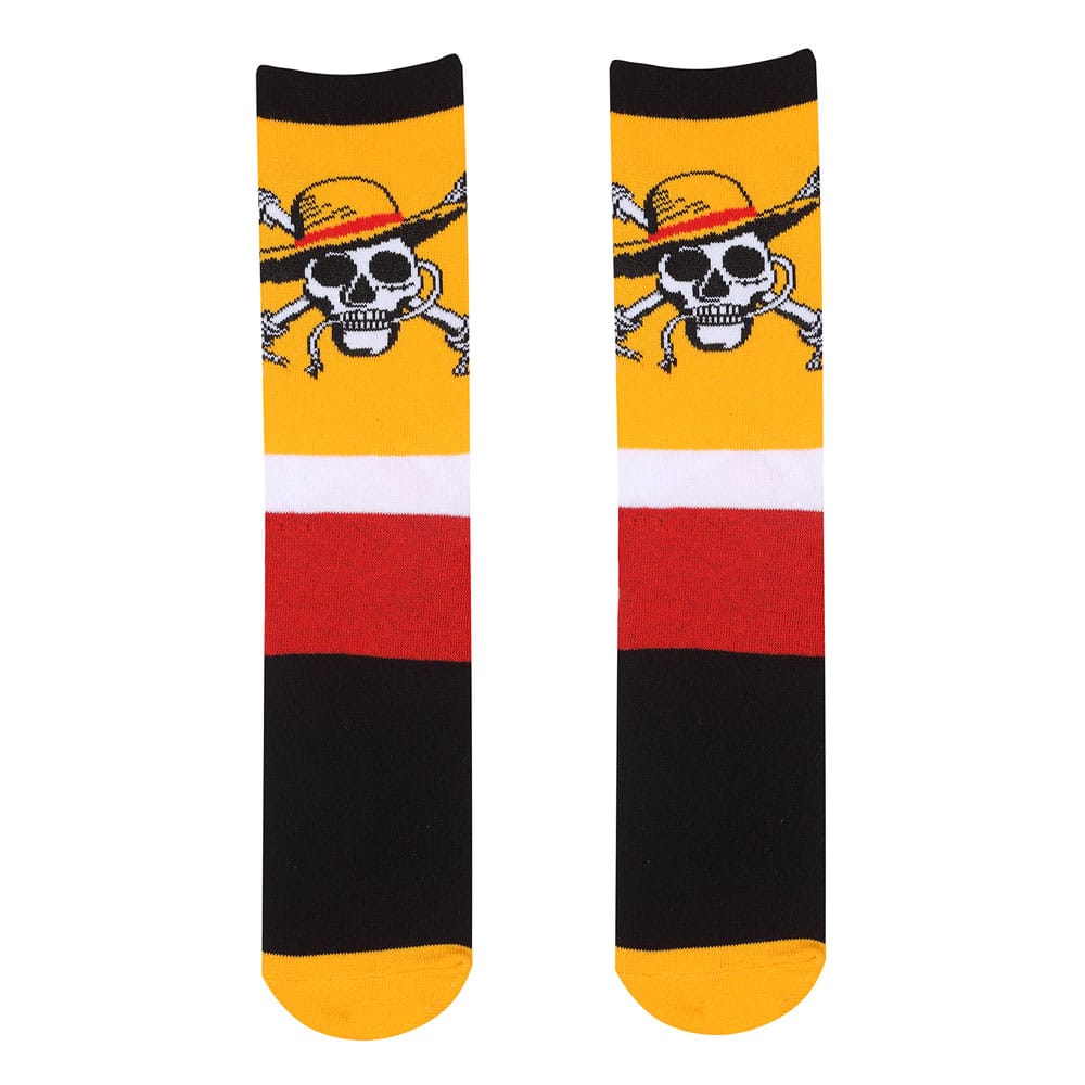 SU ORDINAZIONE One Piece Socks Cross Bones S-M *PREZZO SPECIALE*