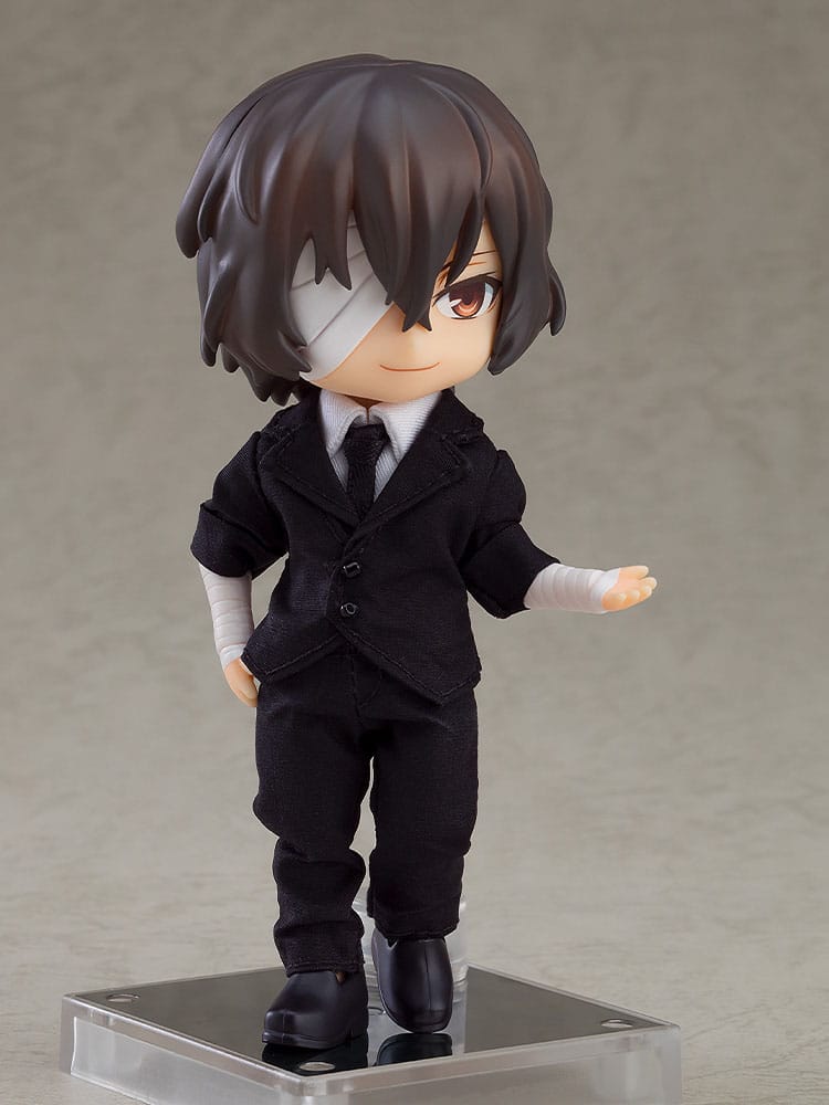 PREORDINE+ 05/2026 Bungo Stray Dogs Nendoroid Doll Figure Osamu Dazai: Dark Era Ver. 14 cm