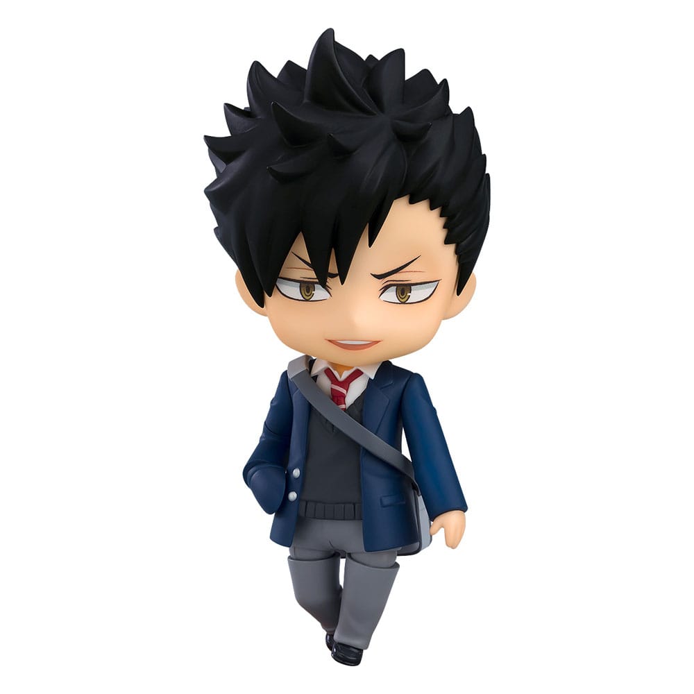 SU ORDINAZIONE Haikyu!! Nendoroid Action Figure Tetsuro Kuroo School Uniform Ver. 10 cm