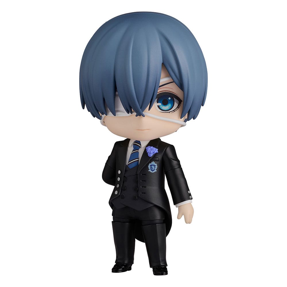 MADE TO ORDER Black Butler: Boarding School Arc Nendoroid Action Figure Ciel Phantomhive: Sapphire Owl Ver. 10 cm SOLD OUT