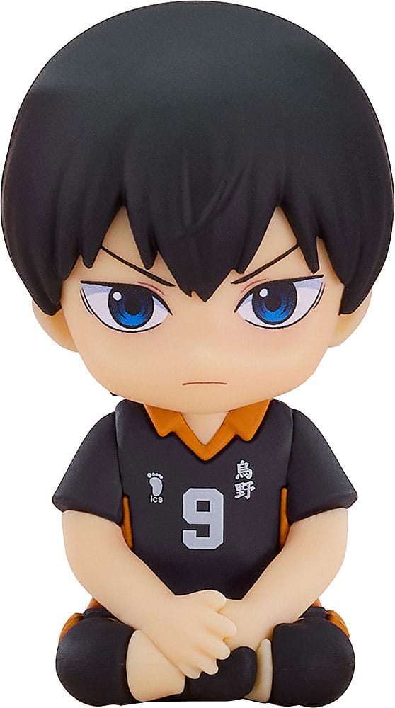 SU ORDINAZIONE Haikyu!! Nendroid Plus: Rubber Mascot mini Statue Tobio Kageyama 8 cm ESAURITO