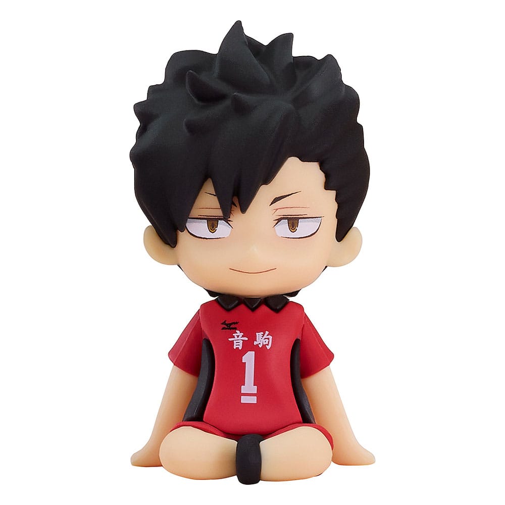 PREORDINE+ 10/2025 Haikyu!! Nendroid Plus: Rubber Mascot mini Statue Tetsuro Kuroo 8 cm