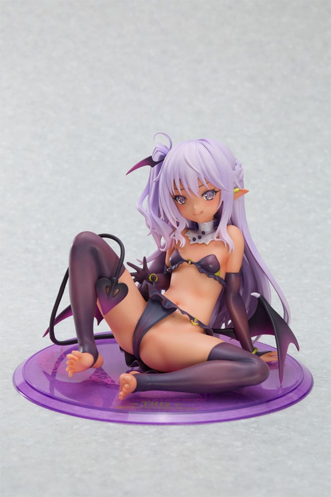 PREORDINE ESAURITO  Original Illustration Succubus Black Titty Illustrated by Tamano Kedama 14 cm Statue 1/6 (18+)  (PREORDINE NON CANCELLABILE)