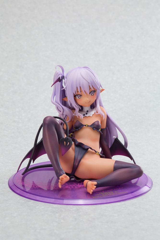 PREORDINE ESAURITO  Original Illustration Succubus Black Titty Illustrated by Tamano Kedama 14 cm Statue 1/6 (18+)  (PREORDINE NON CANCELLABILE)