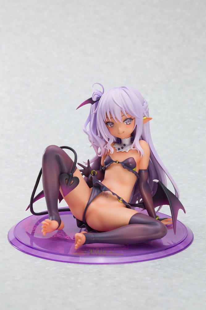 PREORDINE ESAURITO  Original Illustration Succubus Black Titty Illustrated by Tamano Kedama 14 cm Statue 1/6 (18+)  (PREORDINE NON CANCELLABILE)