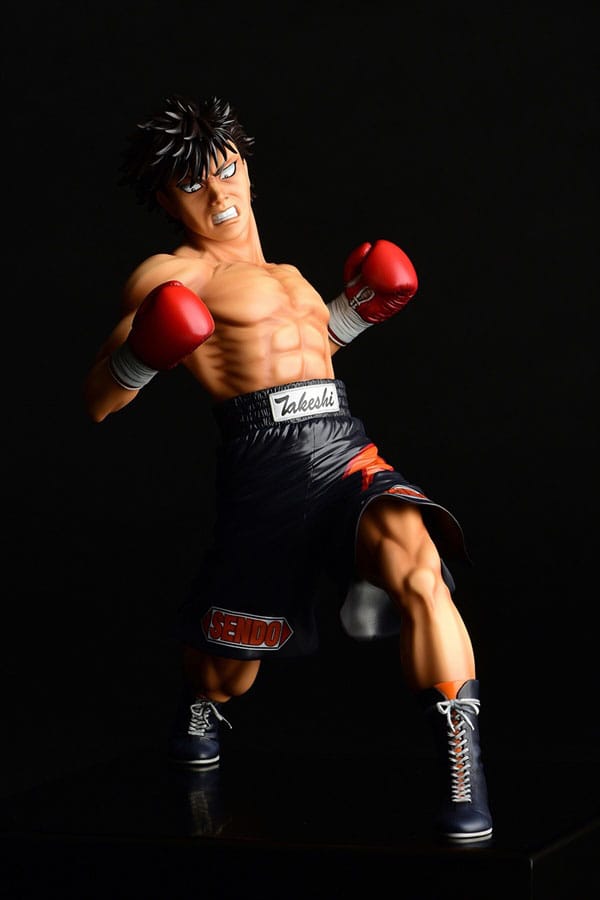 PREORDINE CHIUSO Hajime no Ippo PVC Statue 1/6 Takeshi Sendou Finish Blow 29 cm