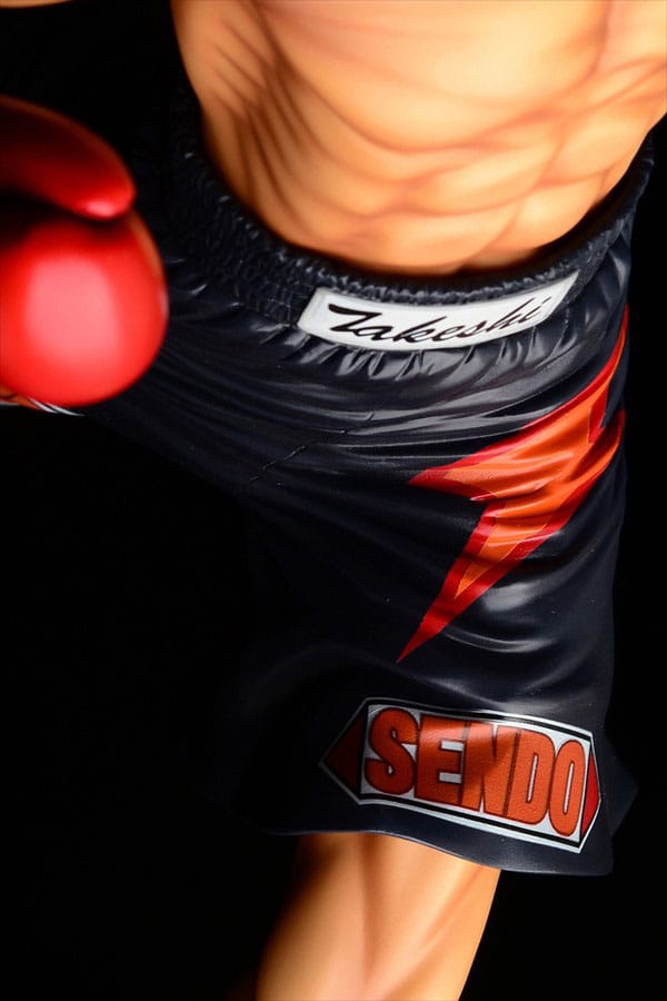 PREORDINE CHIUSO Hajime no Ippo PVC Statue 1/6 Takeshi Sendou Finish Blow 29 cm