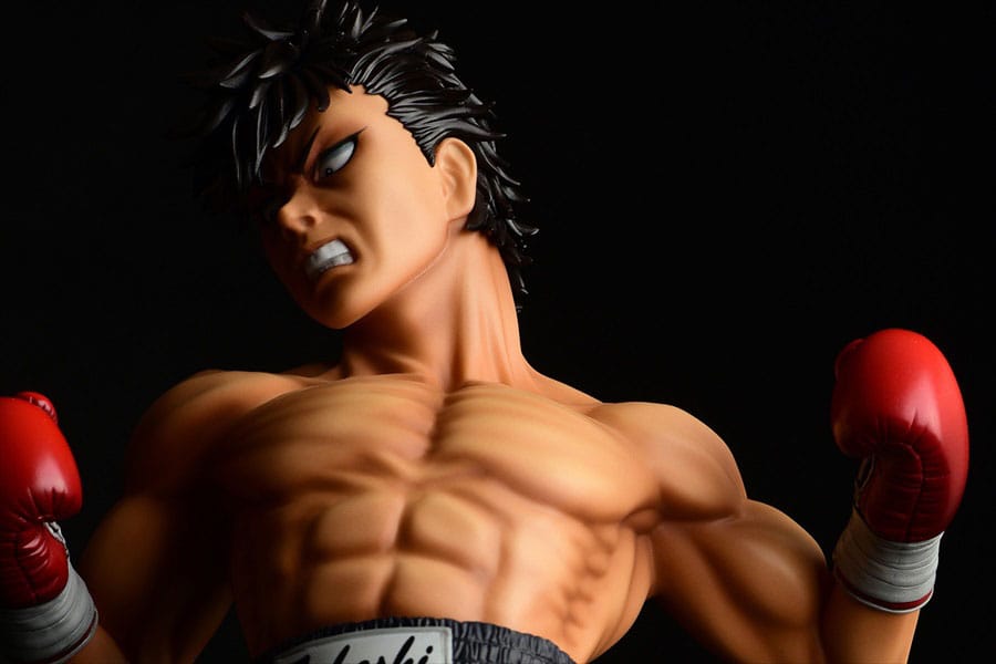 PREORDINE CHIUSO Hajime no Ippo PVC Statue 1/6 Takeshi Sendou Finish Blow 29 cm