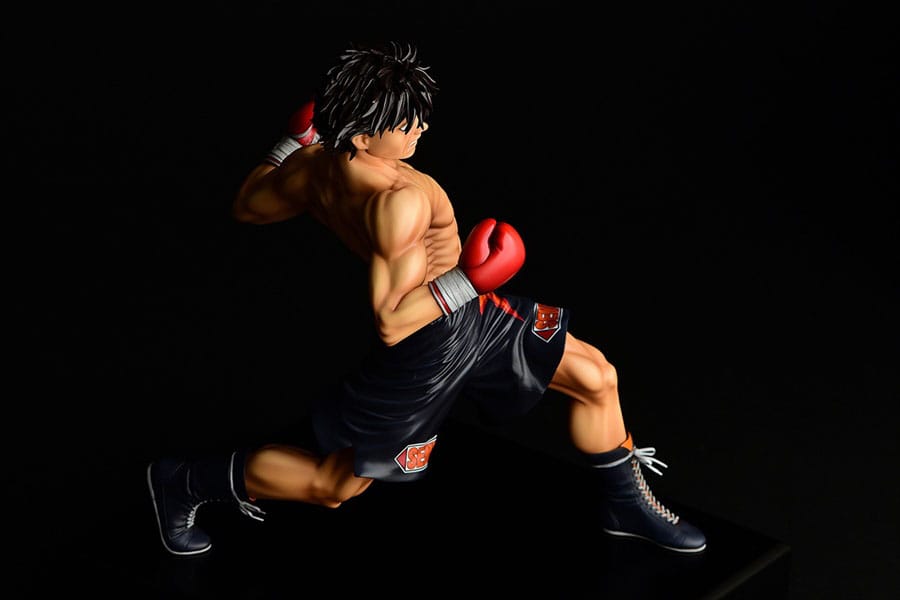 PREORDINE CHIUSO Hajime no Ippo PVC Statue 1/6 Takeshi Sendou Finish Blow 29 cm