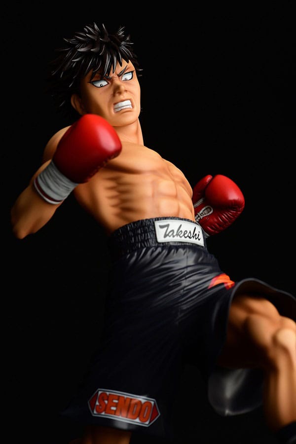 PREORDINE CHIUSO Hajime no Ippo PVC Statue 1/6 Takeshi Sendou Finish Blow 29 cm