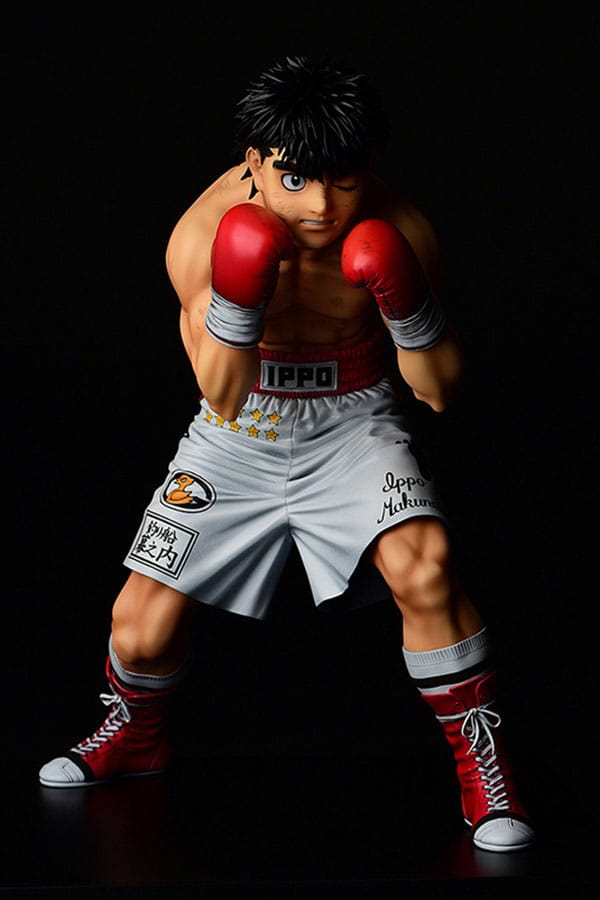 PREORDINE ESAURITO Hajime no Ippo PVC Statue 1/6 Ippo Makunouchi -fighting pose- ver.damage (re-run) 26 cm