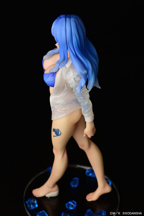 PREORDINE+ CHIUSO 04/2025 Fairy Tail Jubia Lokser Gravure_Stylesee-through wet shirt 25 cm Statue 1/6