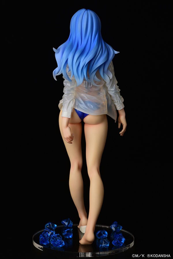PREORDINE+ CHIUSO 04/2025 Fairy Tail Jubia Lokser Gravure_Stylesee-through wet shirt 25 cm Statue 1/6