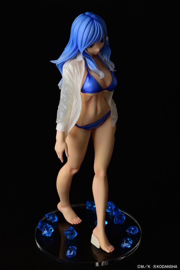 PREORDINE+ CHIUSO 04/2025 Fairy Tail Jubia Lokser Gravure_Stylesee-through wet shirt 25 cm Statue 1/6