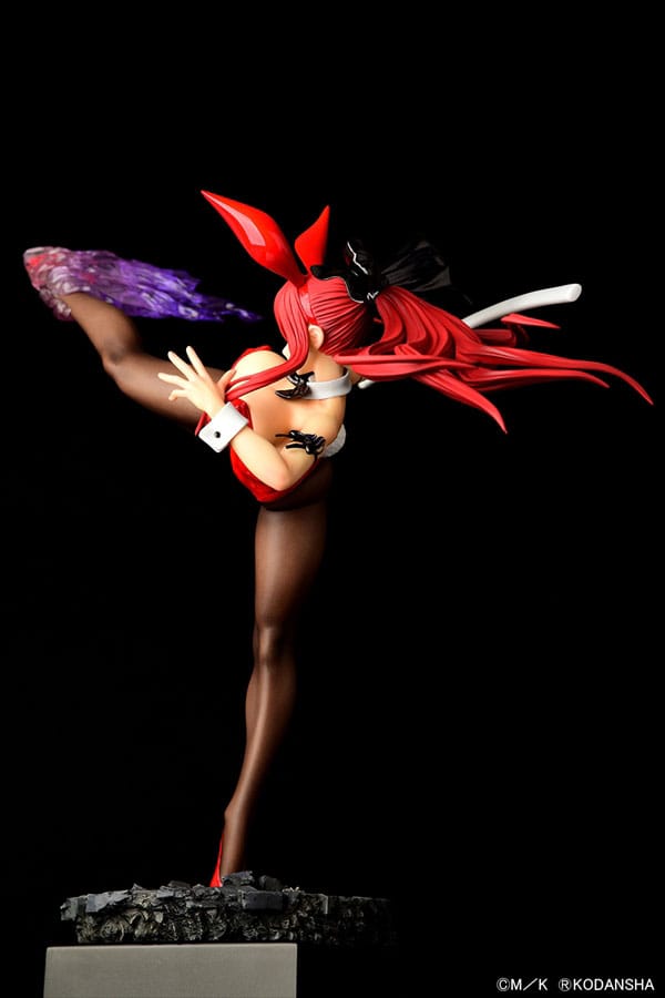 PREORDINE CHIUSO 05/2025 Fairy Tail Statue 1/6 Erza Scarlet High Kick Crimson Bunny Ver. 37 cm   (PREORDINE NON CANCELLABILE)
