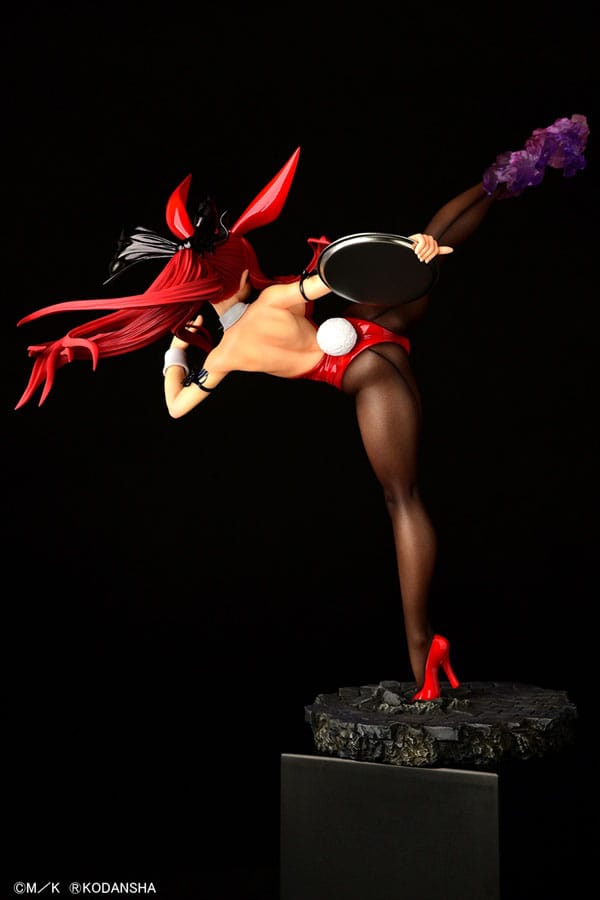 PREORDINE CHIUSO 05/2025 Fairy Tail Statue 1/6 Erza Scarlet High Kick Crimson Bunny Ver. 37 cm   (PREORDINE NON CANCELLABILE)