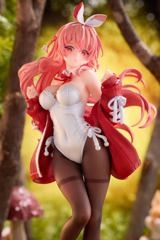 PREORDINE ESAURITO Original Character PVC 1/7 White Rabbit Illustrated by Rosuuri 24 cm (PREORDINE NON CANCELLABILE)