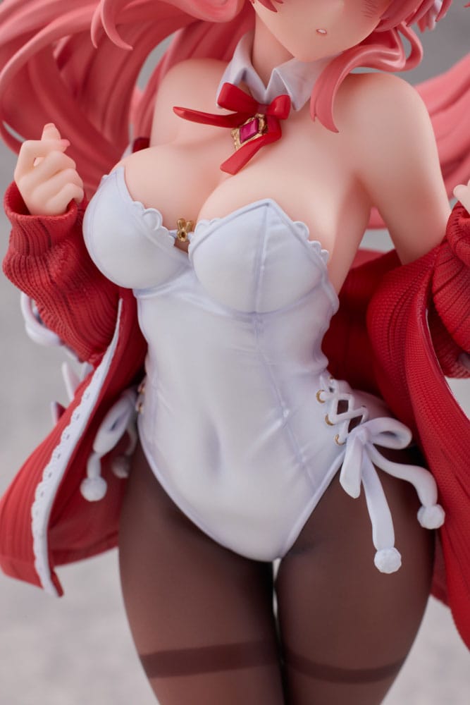 PREORDINE ESAURITO Original Character PVC 1/7 White Rabbit Illustrated by Rosuuri 24 cm (PREORDINE NON CANCELLABILE)