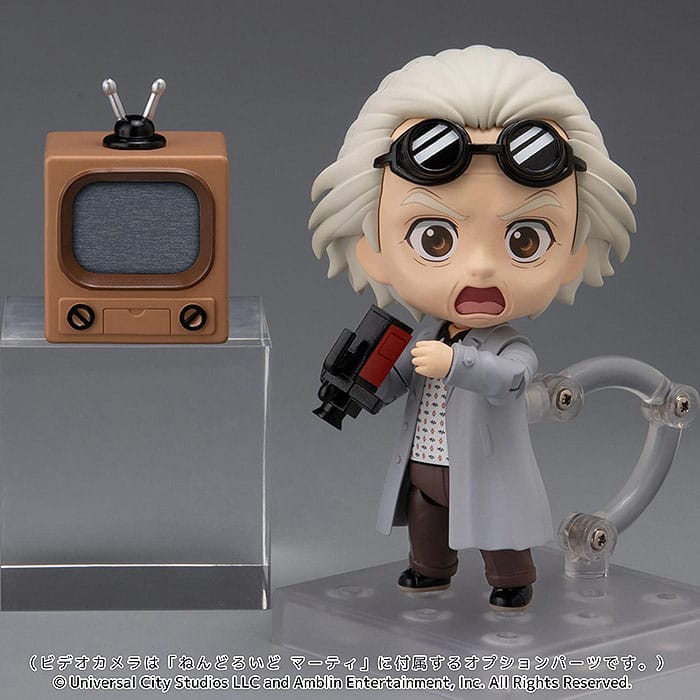 PREORDINE ESAURITO Back to the Future Nendoroid PVC Action Figure Doc (Emmett Brown) 10 cm (H)