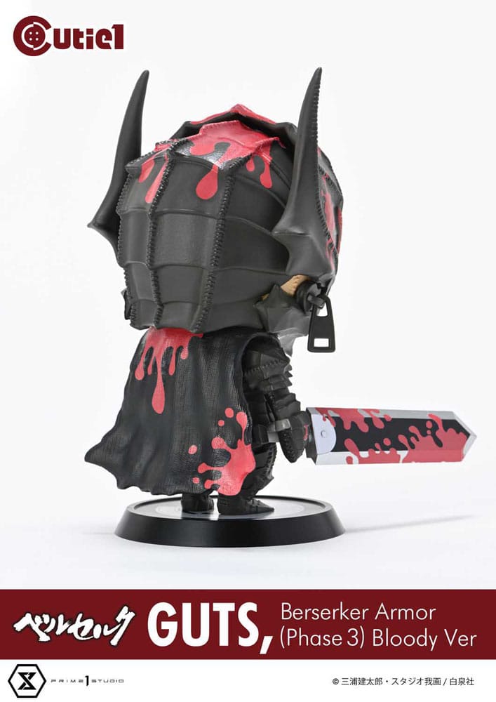 SU ORDINAZIONE Berserk Cutie1 PVC Figure Guts Berserker Armor (Phase 3) Bloody Ver. 12 cm 