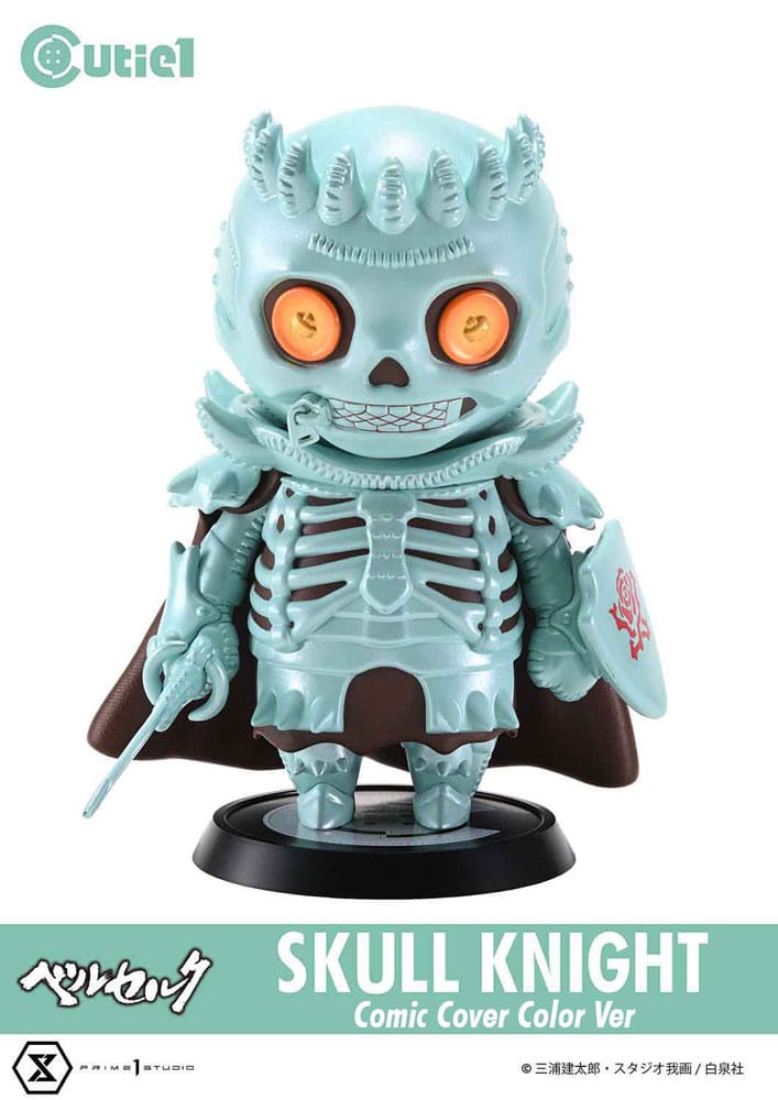 SU ORDINAZIONE Berserk Cutie1 PVC Figure Skull Knight Comic Cover Color Ver. 12 cm 