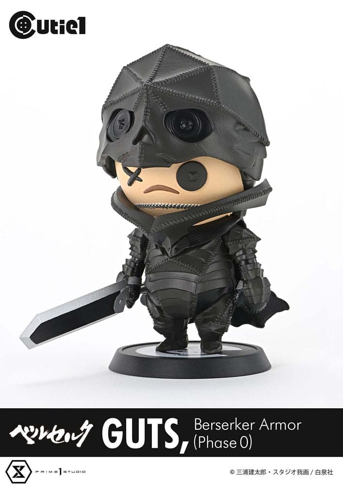 SU ORDINAZIONE Berserk Cutie1 PVC Figure Guts Berserker Armor (Phase 0) 12 cm 