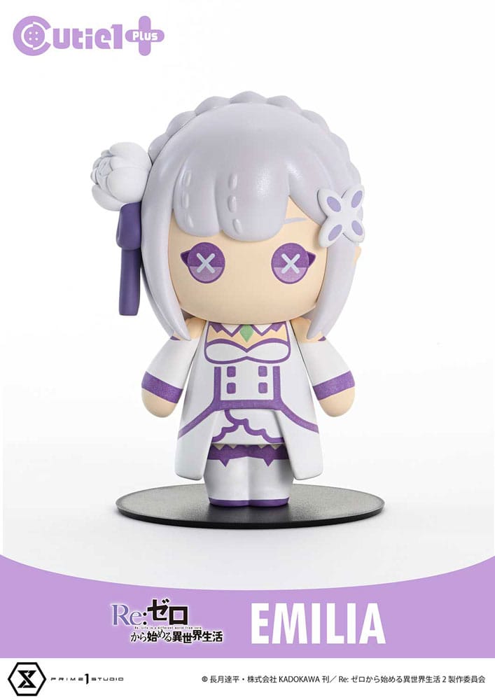 PREORDINE CHIUSO 11/2026 Re:Zero Starting Life in Another World Cutie1 Plus PVC Figure Emilia 9 cm (PREORDINE NON CANCELLABILE)