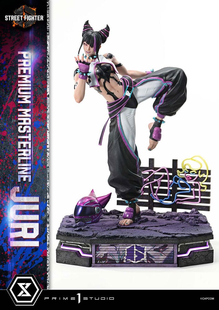 SU ORDINAZIONE Street Fighter 6 Premium Masterline Series Statue 1/4 Juri 58 cm *PREZZO SPECIALE* ESAURITO