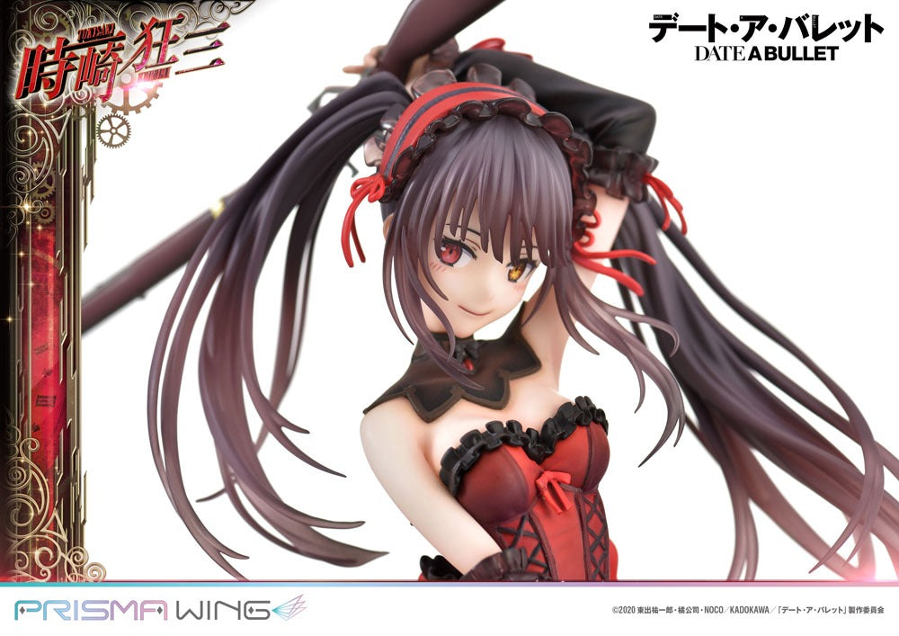 SU ORDINAZIONE Date A Live Fragment: Date A Bullet Prisma Wing PVC Statue 1/7 Kurumi Tokisaki 27 cm