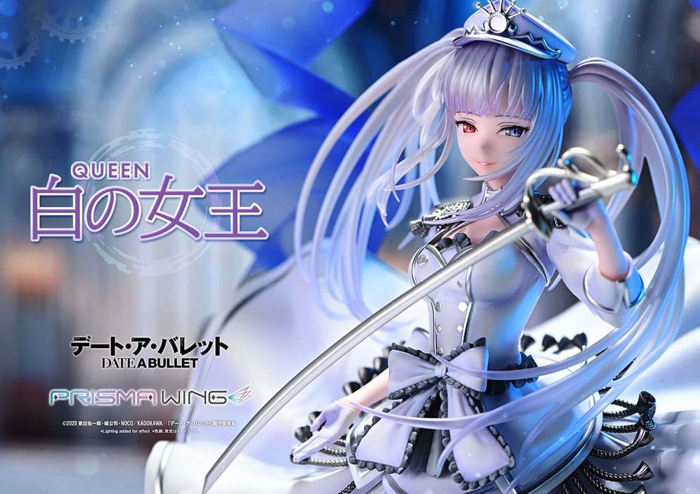 SU ORDINAZIONE Date a Bullet Prisma Wing PVC Statue 1/7 Queen 29 cm
