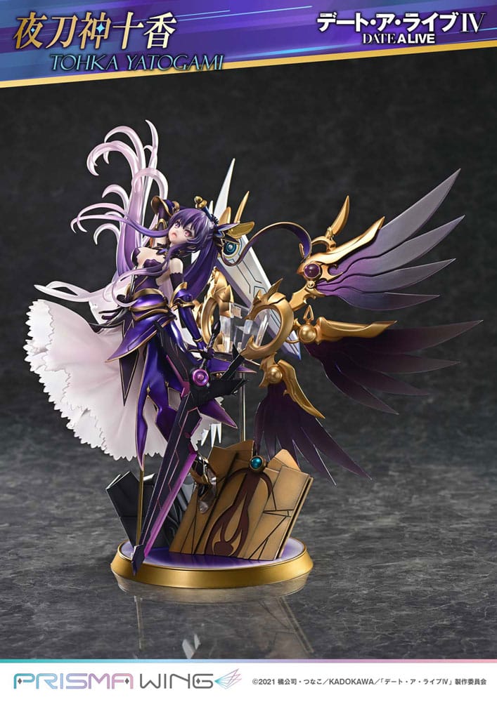 PREORDER+ 12/2026 Date A Live Prisma Wing PVC Statue 1/7 Tohka Yatogami 36 cm