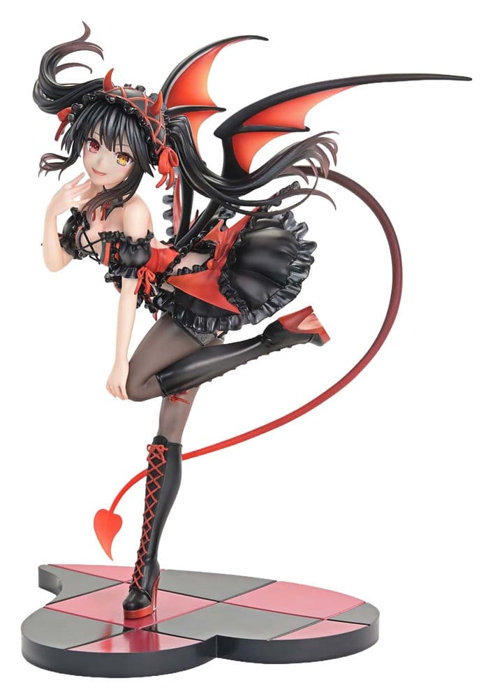 PREORDINE+ 08/2027 Date A Live Prisma Wing PVC Statue 1/7 Kurumi Tokisaki succubus 25 cm